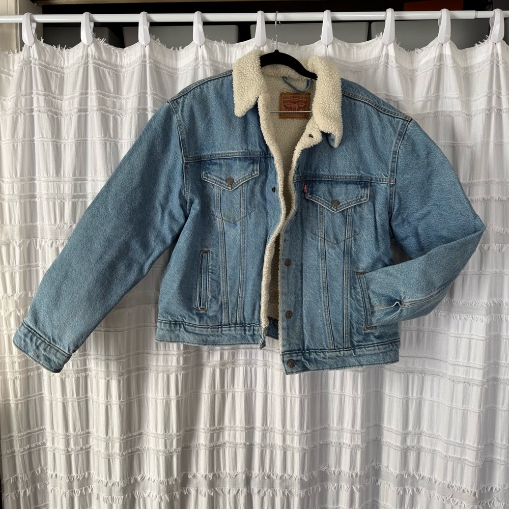 Levi’s Sherpa Lined Denim Jacket
